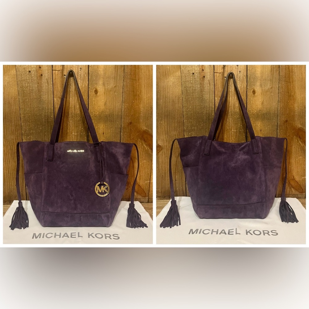 MICHAEL Michael Kors Purple Shoulder Bag - Picture 10 of 16